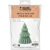 GRAINE CREATIVE Silikon-Kerzenform 12cm GC-140415 Tannenbaum