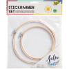FOLIA Stickrahmen Set 25x49cm 23401 3 Teilig