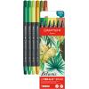 CARAN D'ACHE Classic Fibralo Brush 0.5-5mm 186.804 Botanic 6 Stück