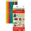 CARAN D'ACHE Farbstifte Swisscolor 1285.804 Kawaii Swiss Mountain 12 Stk.