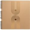 EXACOMPTA Spiralalbum Graphik 32x32cm 16849E Kraft 60 Seiten