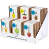 SUNRI Häkelset Schlüsselanhänger DIY582DSP Fruits 24 Stück