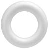 GLOREX Styroporhalbring 25cm 63803534 weiss