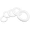 GLOREX Styroporhalbring 30cm 63803833 weiss