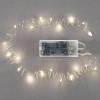 GLOREX LED Lichterkette 2m 61210534 warmweiss 20-teilig
