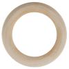 GLOREX Holzring 50x8mm 61658003 natur 4 Stück
