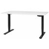 CONTINI Bürotisch ET225E 140x80cm 115220 weiss/schwarz