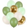 PARTYDECO Ballons 30cm ZBL4 grün assortiert 10 Stück