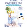 CLAIREFONTAINE Aquarellblock mit Motiven A5 976071C 300g, 16 Blatt
