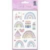 URSUS Crystal Sticker Regenbogen 75100004 1 Blatt/16 Sticker