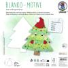 URSUS Blanko Motive 23x23cm 17120005F Tannenbaum 20 Blatt