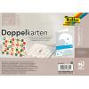 FOLIA Doppelkarten A5 8761 weiss 25 Stück