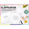 FOLIA Klappkarten A6 8759 weiss 25 Stück