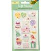 FOLIA Soft-Sticker 19304 Party 2 Blatt/48 Stück