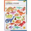FOLIA Charming-Sticker 18203 Adventure 2 Blatt/67 Stück