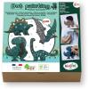 ALADINE Dot Painting Set 85479 Dino 3-teilig