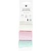 RICO DESIGN Knitter Papierbänder 5cmx3m 401211 Multicolor 3 Stück
