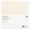 RICO DESIGN Faltblätter Origami 15x15cm 302617 Elfenbein 30 Blatt