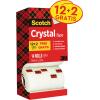 SCOTCH Crystal Tape 19mmx33m 6-1933R14 12 Rollen + 2 gratis