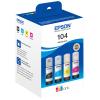 EPSON Multipack Tinte 104 CMYBK T00P640 EcoTank ET-2710 4-color