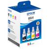 EPSON Multipack Tinte 664 CMYBK T664640 EcoTank L355/L555 4-color