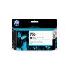 HP Tintenpatrone 730 matte black P2V65A DesignJet T1700 130ml