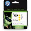HP Tintenpatrone 712 yellow 3ED79A DesignJet T230/250/630 3x29ml
