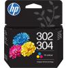 HP Tintenpatrone 302/304 color B7RT6AE#LS1 OfficeJet 3830 165 Seiten