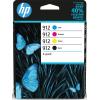 HP Combopack 912 CMYBK 6ZC74AE#LS1 OfficeJet 8010/8020 250/315 S.