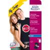 AVERY ZWECKFORM Textilfolie Iron-on A4 MD1003 Inkjet farbige Textil. 4 Stk.