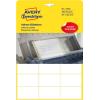 AVERY ZWECKFORM Adress-Etiketten 67x38mm 3348Z weiss, permanent 20Bl./21Stk.