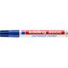 EDDING Permanent Marker 3000 1.5-3mm 3000-3 blau, wasserfest
