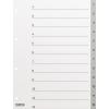 KOLMA Register KolmaFlex A4 18.112.03 grau 1-12