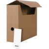 BIELLA Archivschachtel A4 26141000U braun 27.8x10x32.3cm