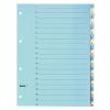 BIELLA Kartonregister 210g A4 46244200U blau/gelb 1-20