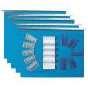 BIELLA Hängemappen-Set A4 27145505U blau 32x25cm 5 Stück