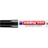 EDDING Permanent Marker 550 3-4mm 550-1 schwarz