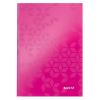LEITZ Notizbuch WOW A5 46281023 kariert, 90g pink