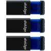 DISK2GO USB-Stick qlik edge 8GB 30006728 USB 2.0 triple pack