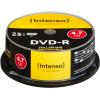 INTENSO DVD-R Cake Box 4.7GB 4101154 16X 25 Pcs