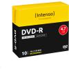 INTENSO DVD-R Slim 4.7GB 4801652 16x Printable 10 Pcs