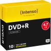 INTENSO DVD+R Slim 4.7GB 4111652 16x 10 Pcs