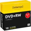 INTENSO DVD+RW Slim 4.7GB 4211632 4x 10 Pcs