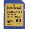INTENSO SDXC Card PREMIUM 64GB 3421490 UHS-I