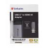 VERBATIM USB-C to HDMI 4K Adapter 49143 USB 3.1 / HDMI 10cm CABLE