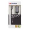 VERBATIM USB-C to HDMI Adapter 49144 USB 3.1 / HDMI 1.5M CABLE