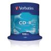 VERBATIM CD-R Spindle 80MIN/700MB 43411 52x extra Protection 100 Pcs