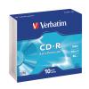 VERBATIM CD-R Wrap 80MIN/700MB 43415 52x 10 Pcs