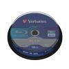 VERBATIM BD-R Spindle whi./blue 50GB 43746 6x DL Scratchgrd+ 10 Pcs