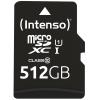 INTENSO Micro SD Secure Digital Cards 3423493 SD Adapter 512GB